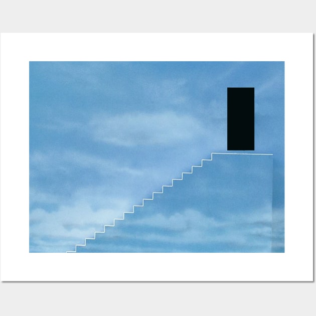 Truman Show- The Sky Exit Wall Art by AlejandroAM